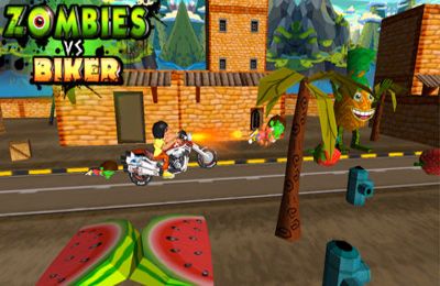 Scaricare gioco Corse Zombies vs Biker (3D Bike racing games) per iPhone gratuito.