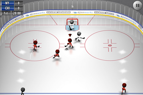 Stickman: Ice hockey