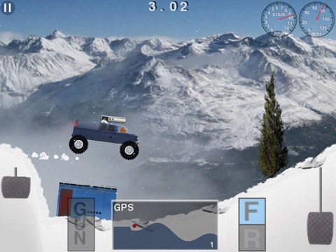 Truck racer: Attack of the Yeti