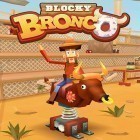 Mit der Spiel Bounce the bunny ipa für iPhone du kostenlos Blocky Bronco herunterladen.