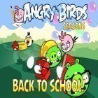 Mit der Spiel Zombies race plants ipa für iPhone du kostenlos Angry Birds goes back to School herunterladen.