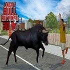 Con gioco Feral fury per iPhone scarica gratuito Angry bull: Revenge 3D.