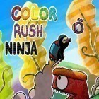 Mit der Spiel Alien bugs: Defender ipa für iPhone du kostenlos Color Rush Ninja herunterladen.