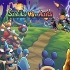 Mit der Spiel Towers N' Trolls ipa für iPhone du kostenlos Snails vs. ants herunterladen.