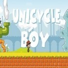 Mit der Spiel Snow boy ipa für iPhone du kostenlos Unicycle boy herunterladen.