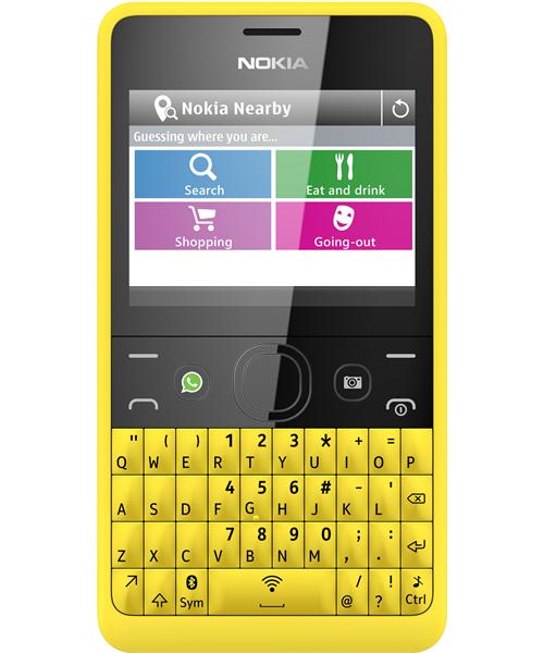 Nokia Asha 210 immagini scaricare gratuito.