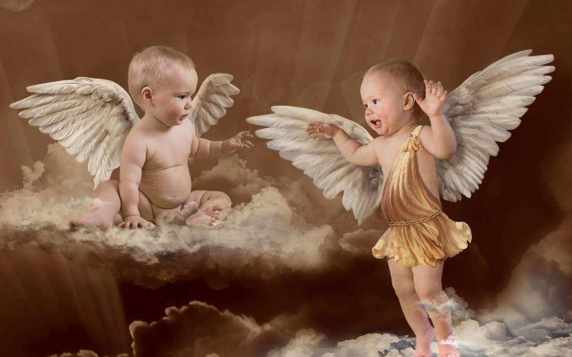 Angels, Children, People