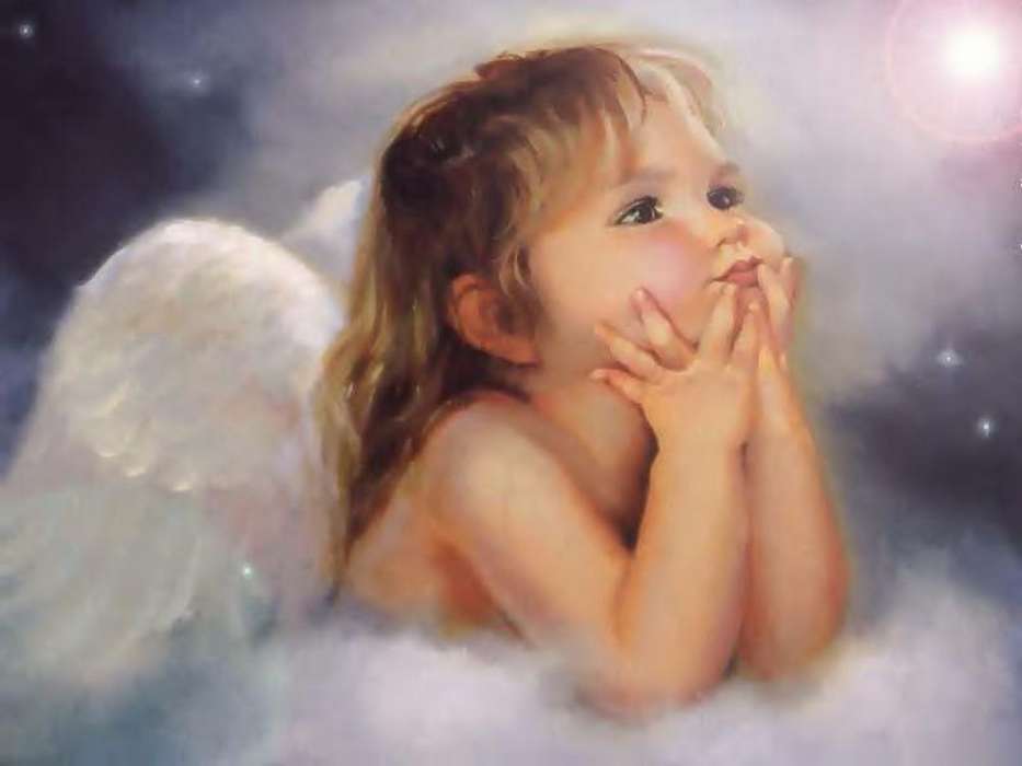 Children, Angels, Drawings