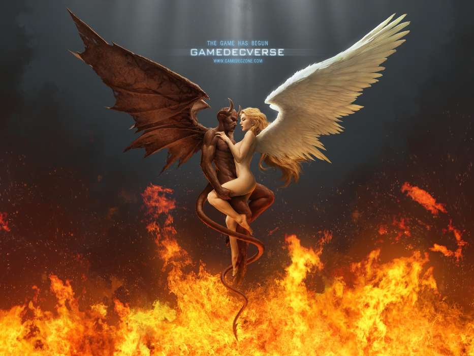 Games, Fantasy, Fire, Angels