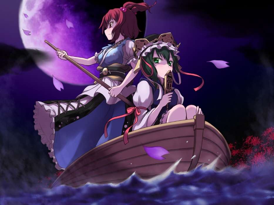 Anime, Girls, Boats