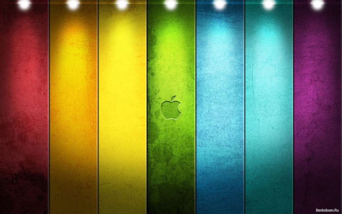 Brands, Backgrounds, Apple