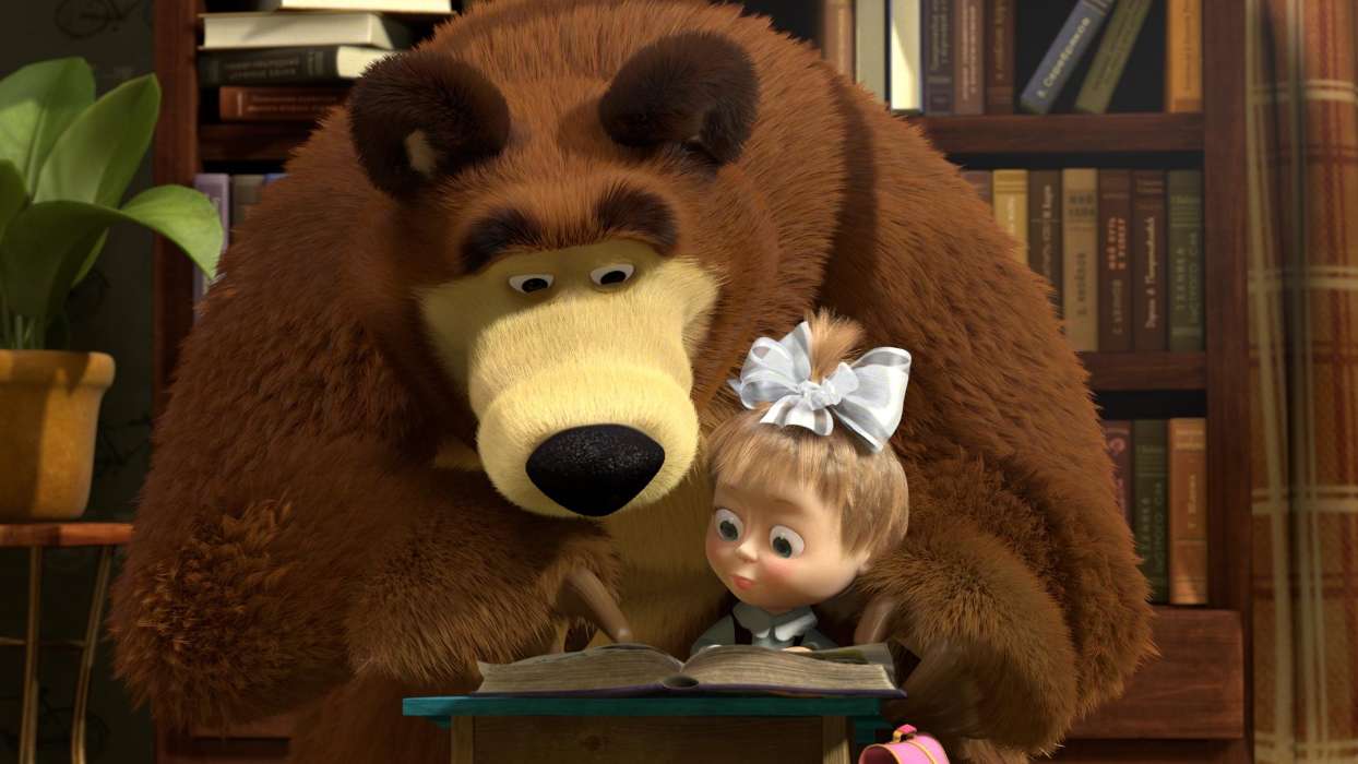 Masha and the Bear,Cartoon