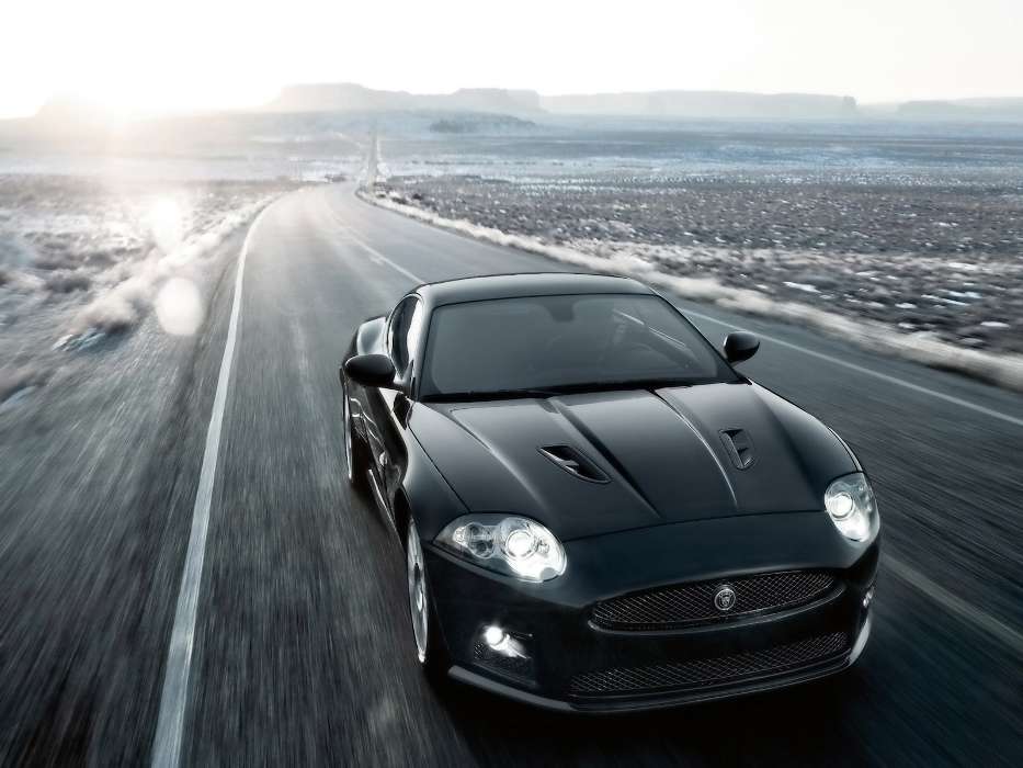 Transport, Auto, Roads, Jaguar