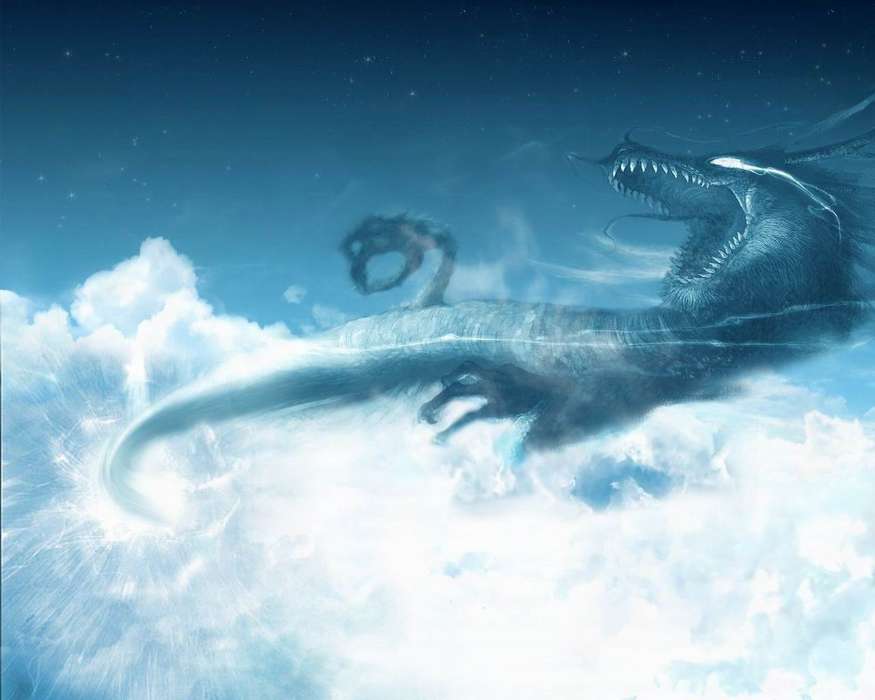 Sky, Dragons, Drawings