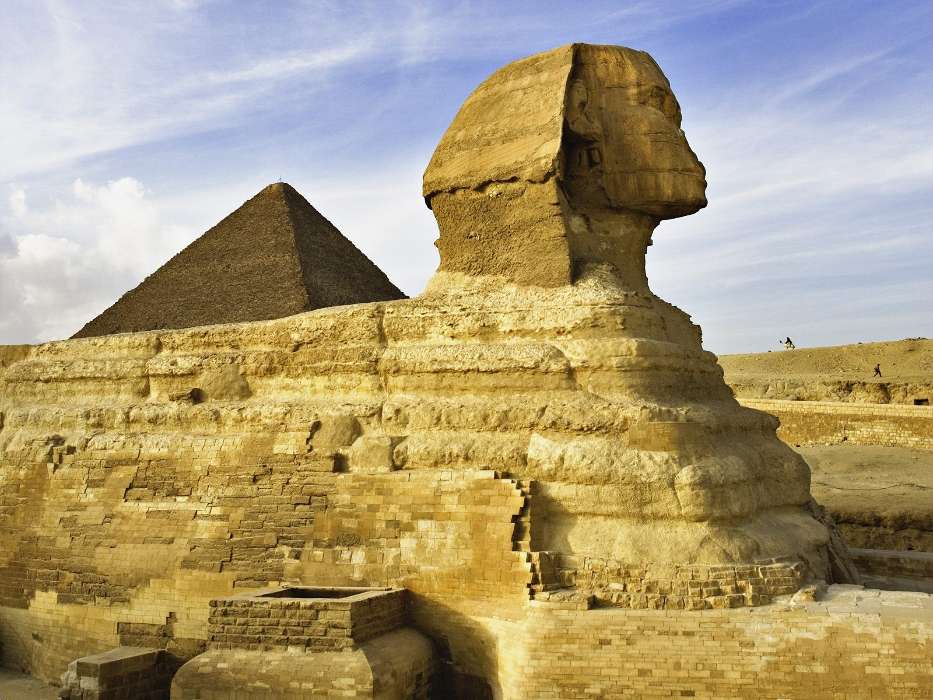 Landscape, Egypt, Sphinx