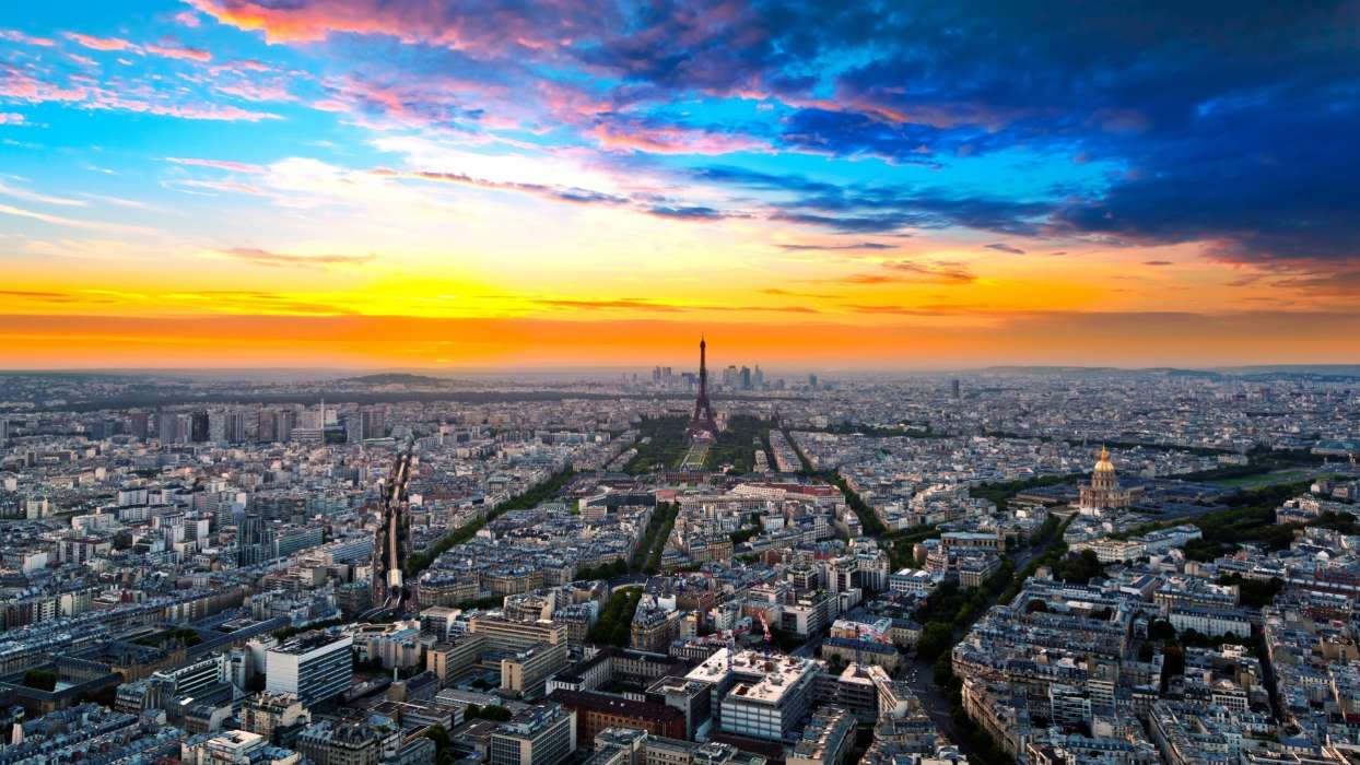 Eiffel Tower,Cities,Paris,Landscape