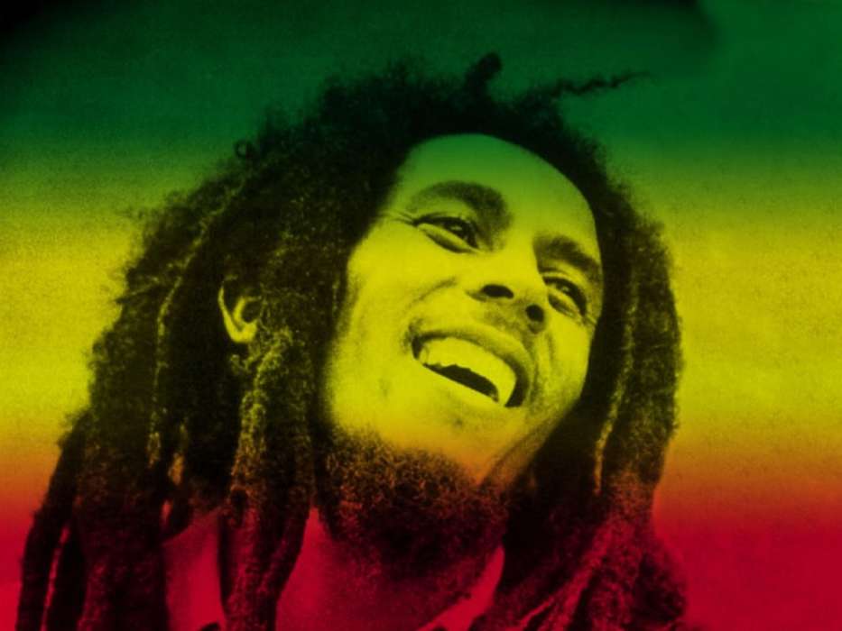 Flags, Background, People, Men, Music, Bob Marley