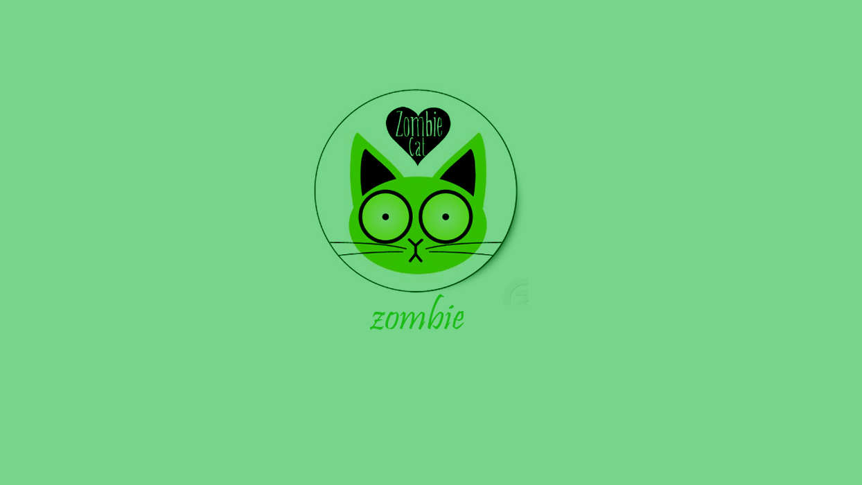 Background, Cats, Funny, Zombies
