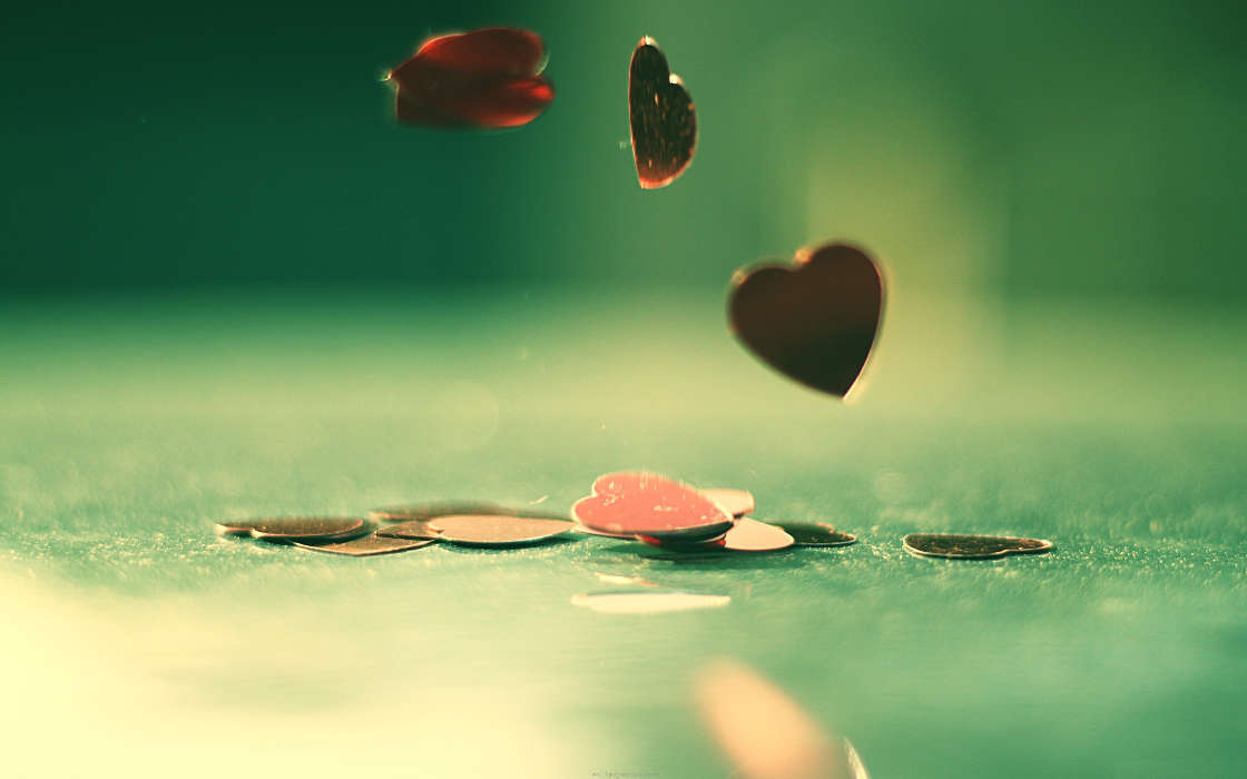 Background, Love, Hearts