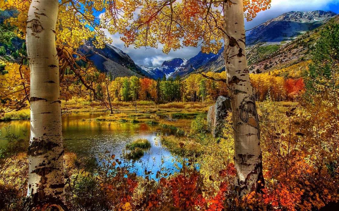 Mountains,Autumn,Landscape,Rivers