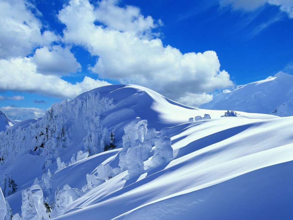 Mountains,Landscape,Snow