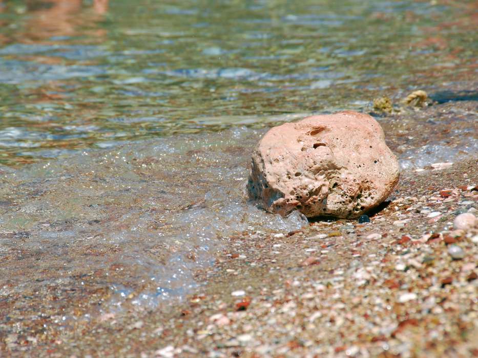 Water, Stones, Sea, Objects, Beach