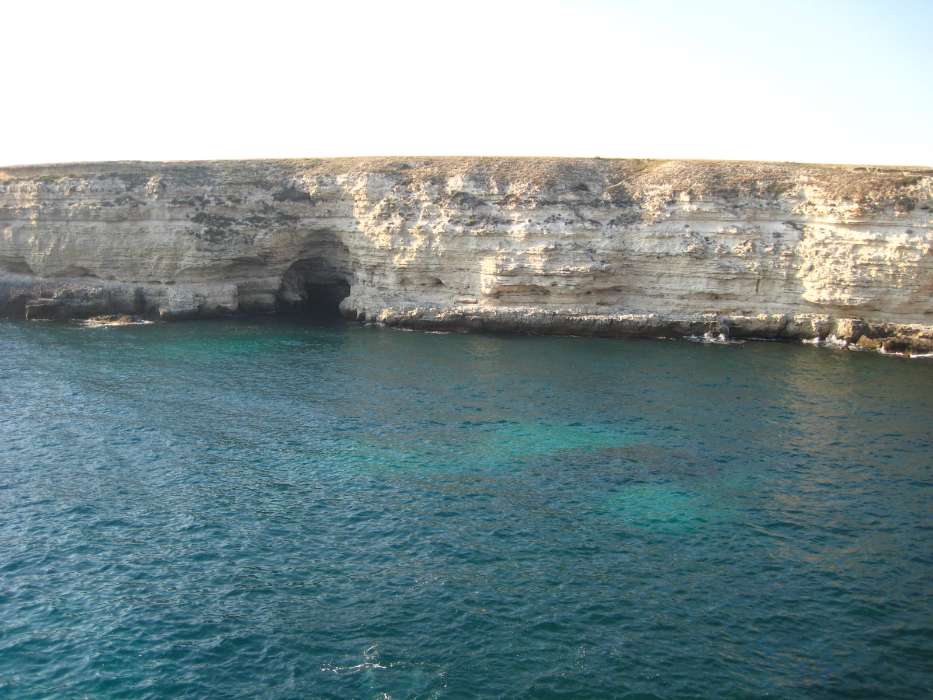 Landscape, Water, Sea, Caves