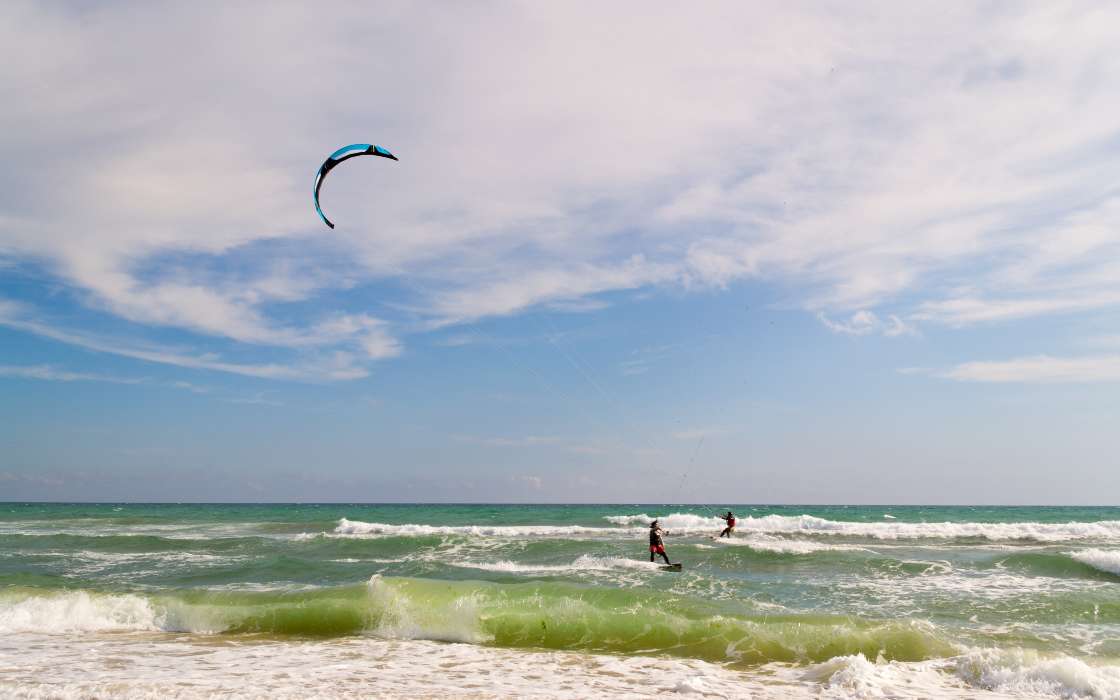 Sea,Landscape,Sports,Windsurfing