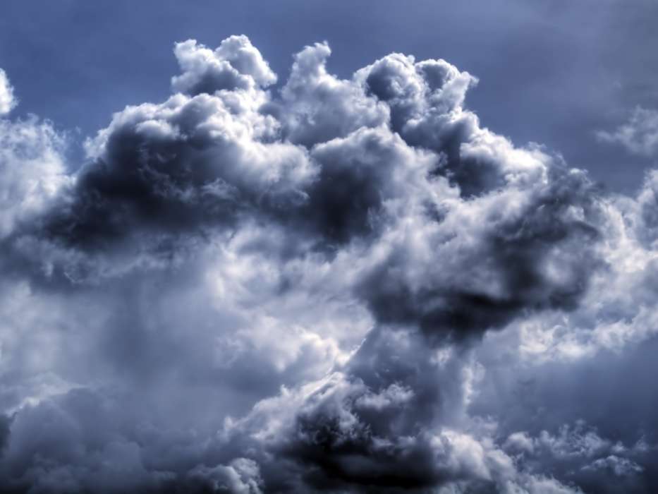 Sky, Clouds, Landscape