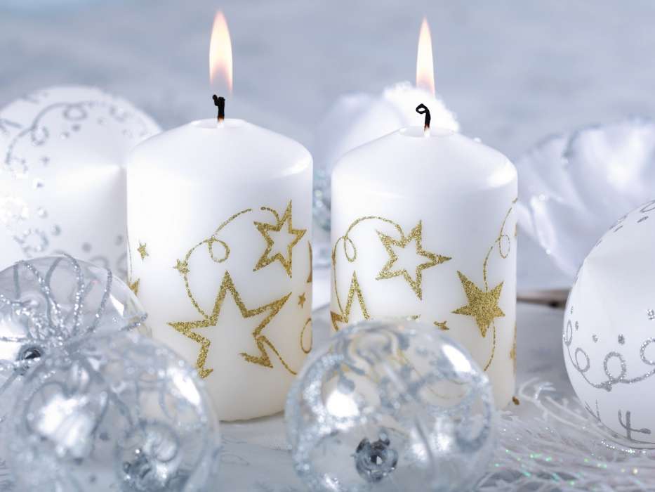 New Year,Holidays,Candles