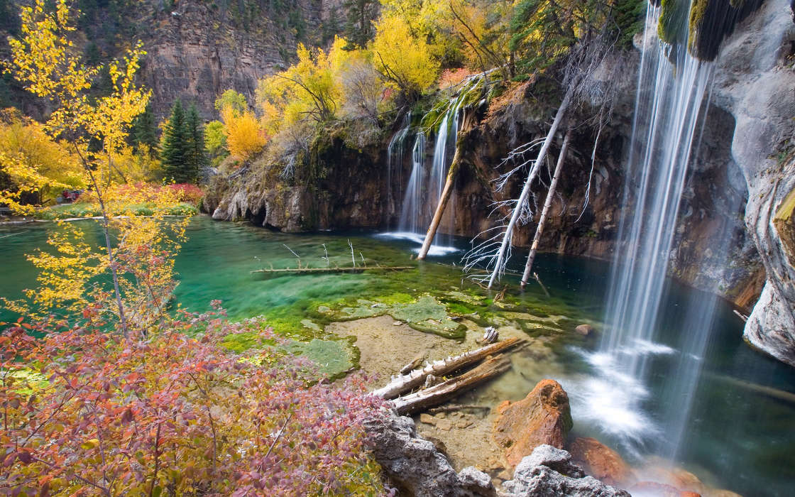 Autumn,Landscape,Rivers,Waterfalls