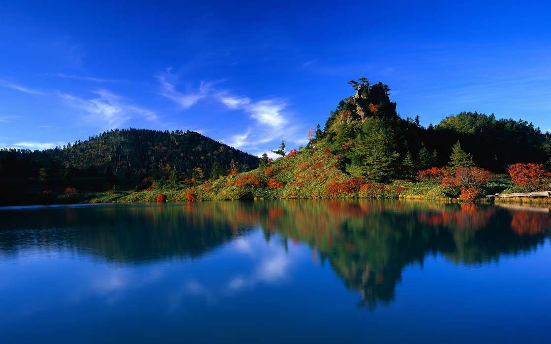 Lakes,Landscape,Nature
