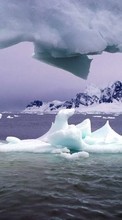 Scaricare immagine Icebergs,Sea,Landscape sul telefono gratis.
