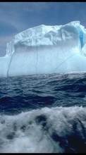 Scaricare immagine Landscape, Sea, Icebergs sul telefono gratis.
