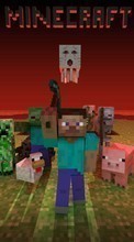 Scaricare immagine Minecraft, Background, Games sul telefono gratis.