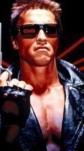 Scaricare immagine Actors, Arnold Schwarzenegger, Cinema, People, Men, Terminator sul telefono gratis.