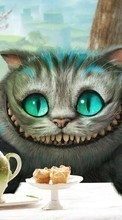 Scaricare immagine 320x480 Cartoon, Cinema, Cats, Alice in Wonderland sul telefono gratis.