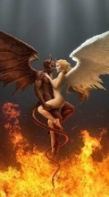 Scaricare immagine Angels, Demons, Fantasy sul telefono gratis.