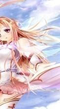 Scaricare immagine Anime, Sword Art Online, Girls sul telefono gratis.