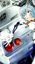 Scaricare immagine Anime, Auto, Girls, Nissan sul telefono gratis.