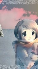 Scaricare immagine Anime, Winter, Children sul telefono gratis.