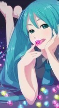Scaricare immagine Anime, Girls, Vocaloids, Miku Hatsune sul telefono gratis.