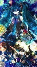 Anime, Girls, Miku Hatsune, Vocaloids per Asus Zenfone 4