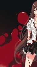 Scaricare immagine Anime, Girls, Blood sul telefono gratis.