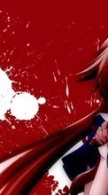 Scaricare immagine Anime,Girls,Blood sul telefono gratis.
