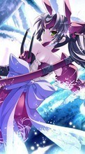 Anime, Girls, Swords, Weapon