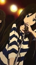 Scaricare immagine Anime,Girls,Music sul telefono gratis.