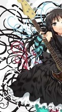 Scaricare immagine Anime,Girls,Music sul telefono gratis.