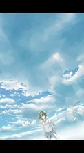 Scaricare immagine Anime, Girls, Sky, Clouds sul telefono gratis.