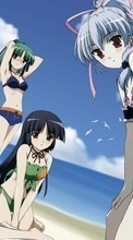 Scaricare immagine Anime,Girls,Beach sul telefono gratis.